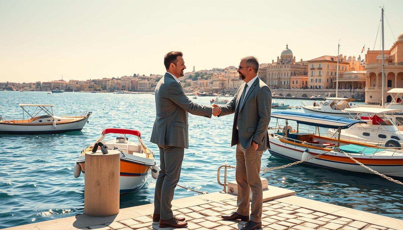 business partners in Malta