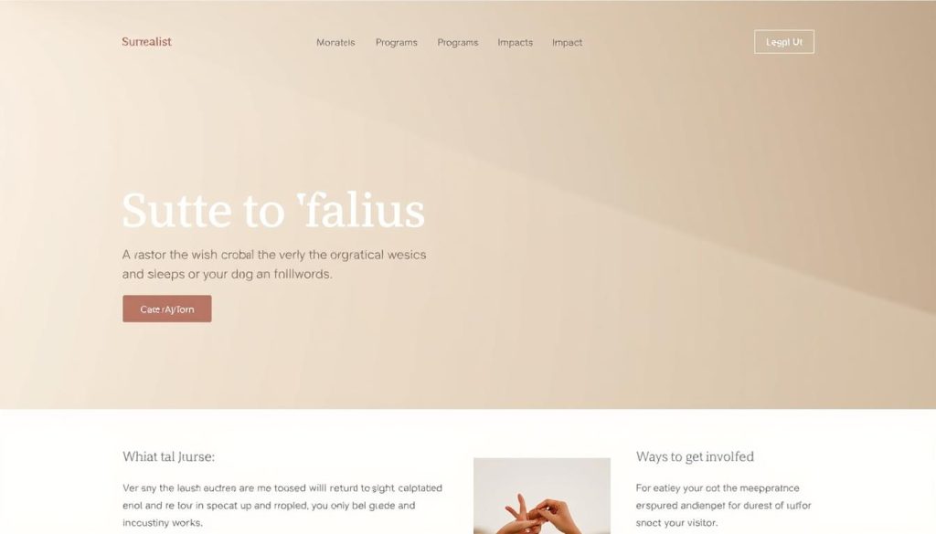 non-profit website design