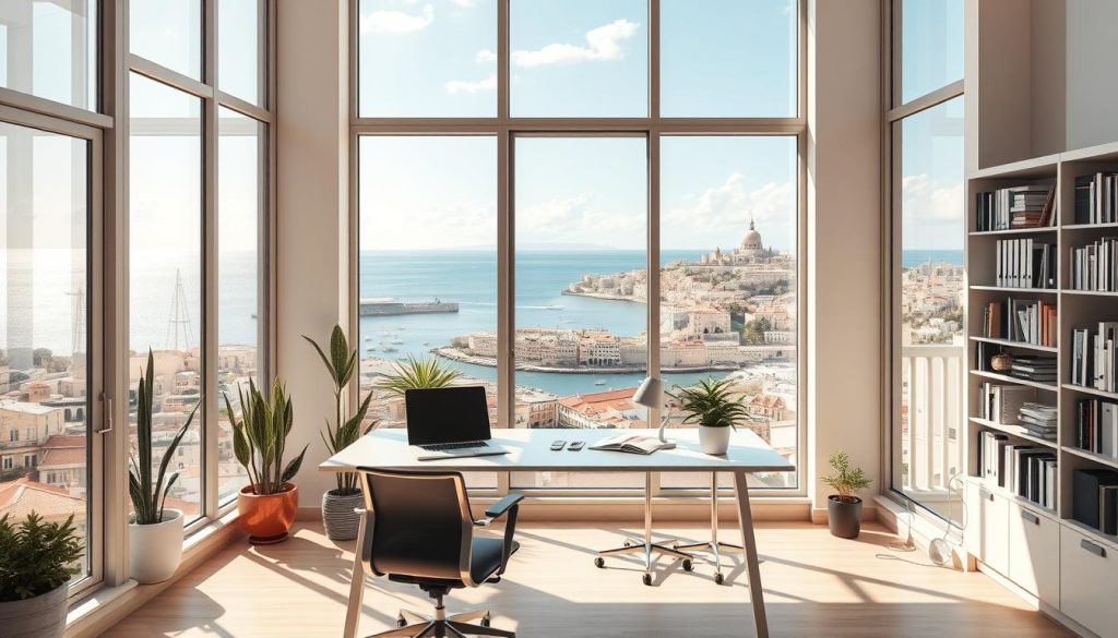 remote work in Malta